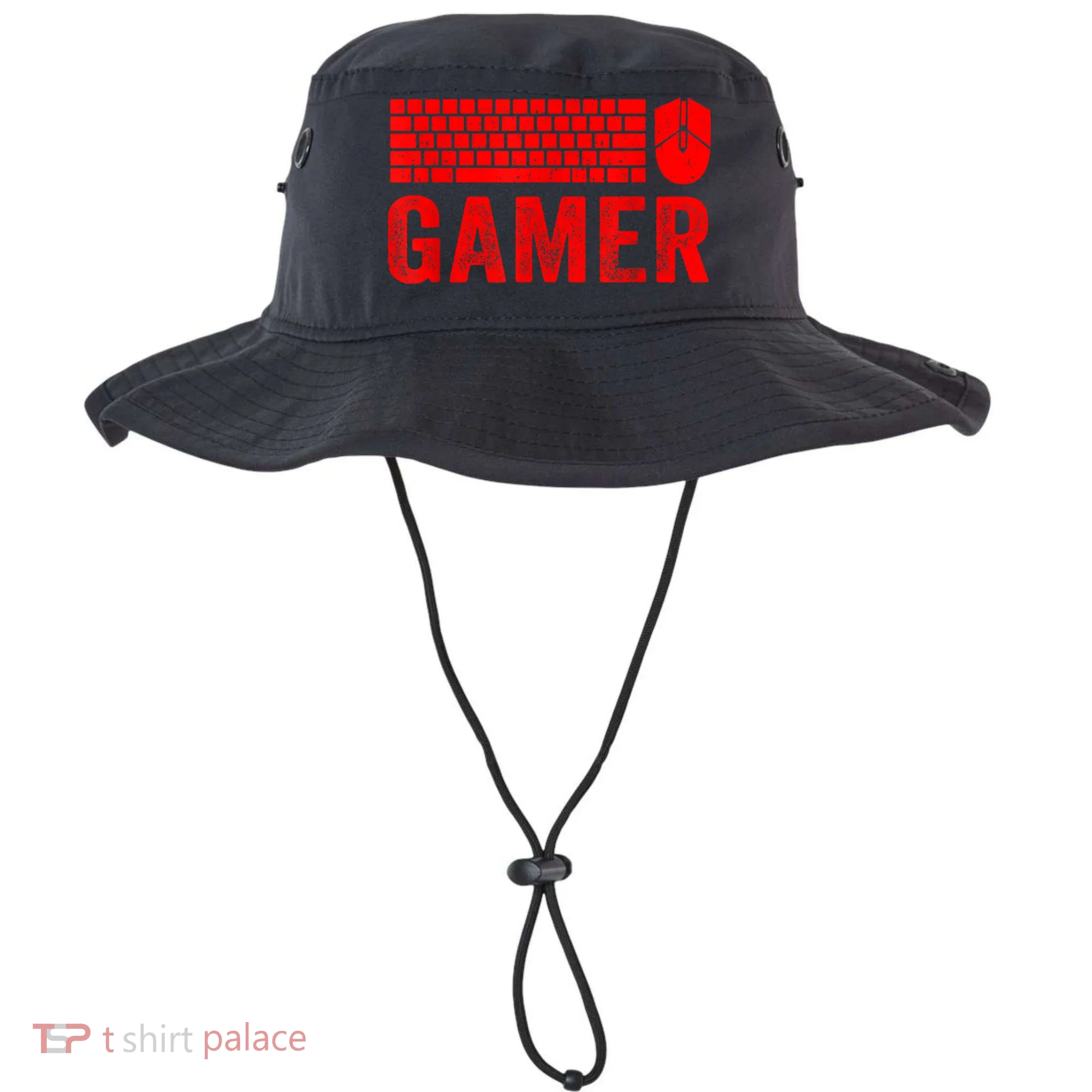 PC Gaming Keyboard Mouse WASD For Computer Gamers Bucket Hat