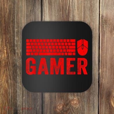 PC Gaming Keyboard Mouse WASD For Computer Gamers Coaster