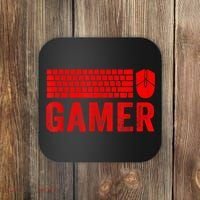 PC Gaming Keyboard Mouse WASD For Computer Gamers Coaster thumb 0