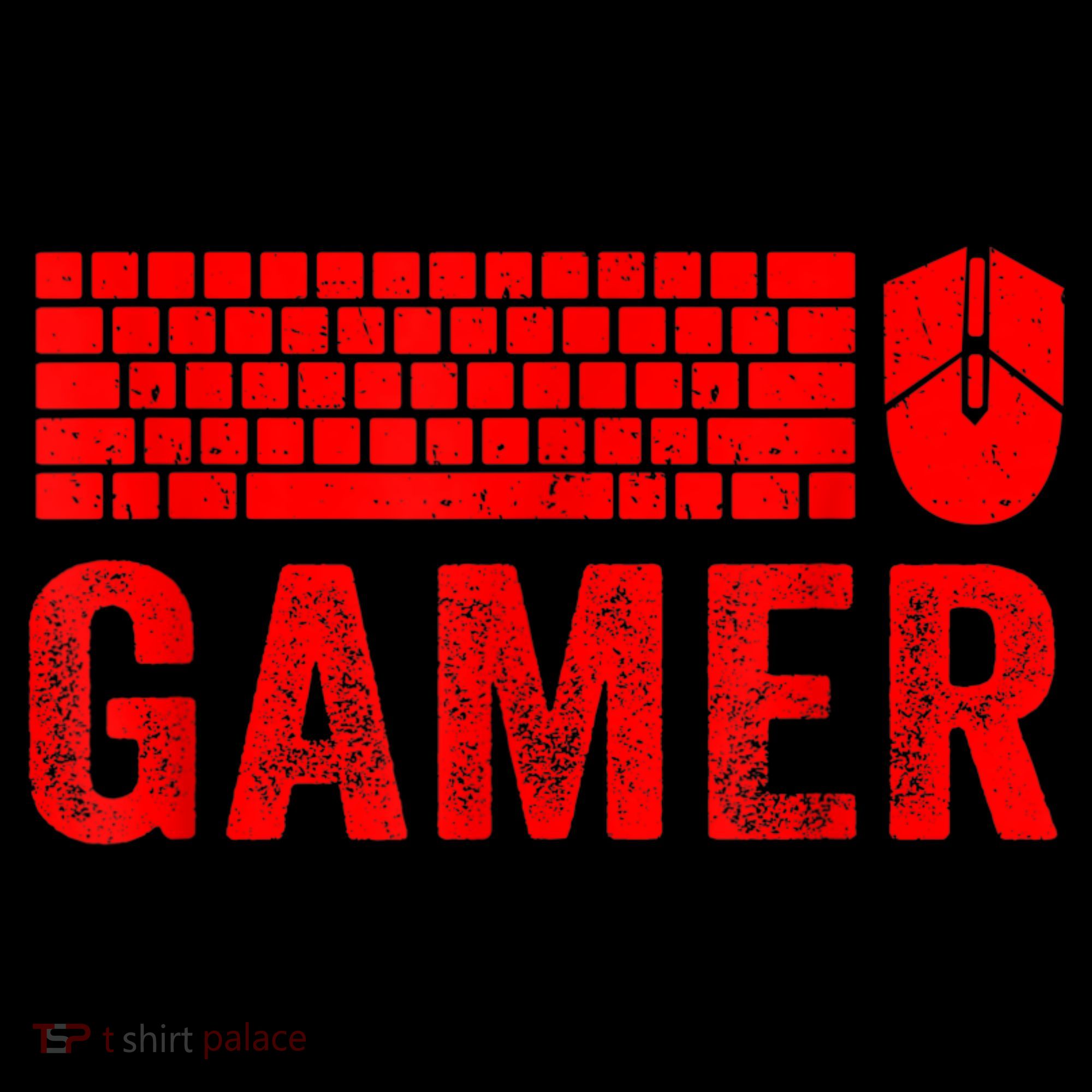 PC Gaming Keyboard Mouse WASD For Computer Gamers Tank Top
