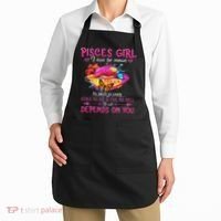 Pisces Girl Lips February March Queen Birthday Zodiac Apron thumb 2