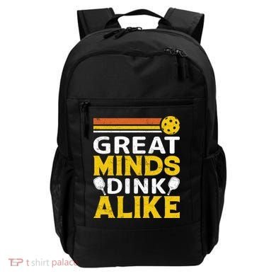 Pickleball Great Minds Drink Alike Pickleball Gift Backpack