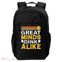 Pickleball Great Minds Drink Alike Pickleball Gift Backpack thumb 0