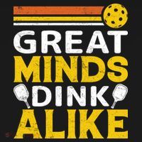 Pickleball Great Minds Drink Alike Pickleball Gift Bucket Hat thumb 4