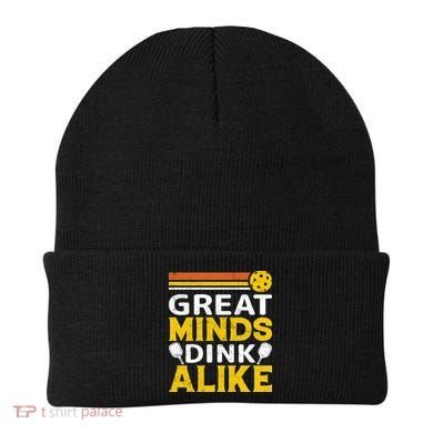 Pickleball Great Minds Drink Alike Pickleball Gift Beanie