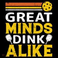 Pickleball Great Minds Drink Alike Pickleball Gift Women's Hoodie thumb 2