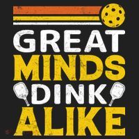 Pickleball Great Minds Drink Alike Pickleball Gift Hat thumb 2