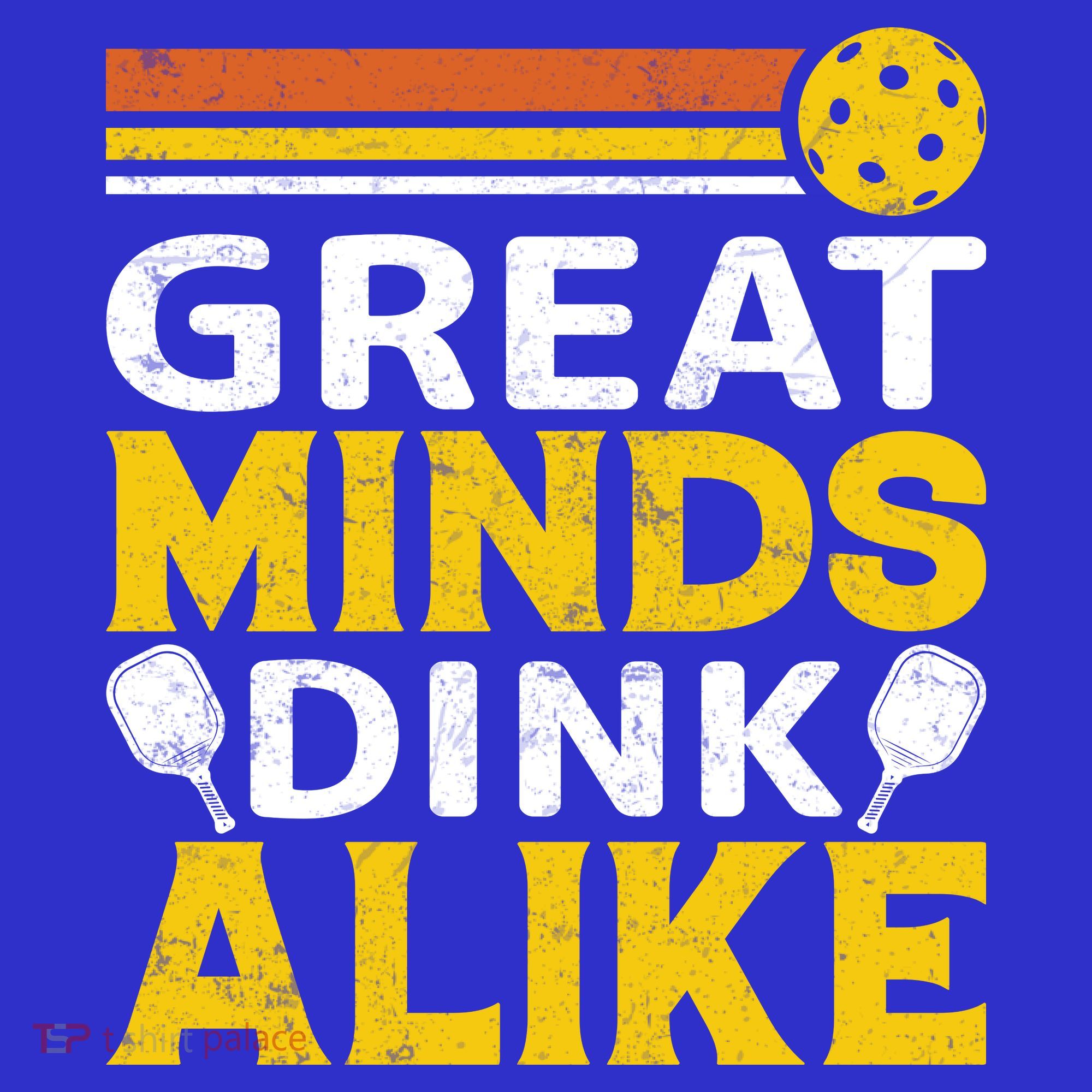 Pickleball Great Minds Drink Alike Pickleball Gift Long Sleeve Shirt