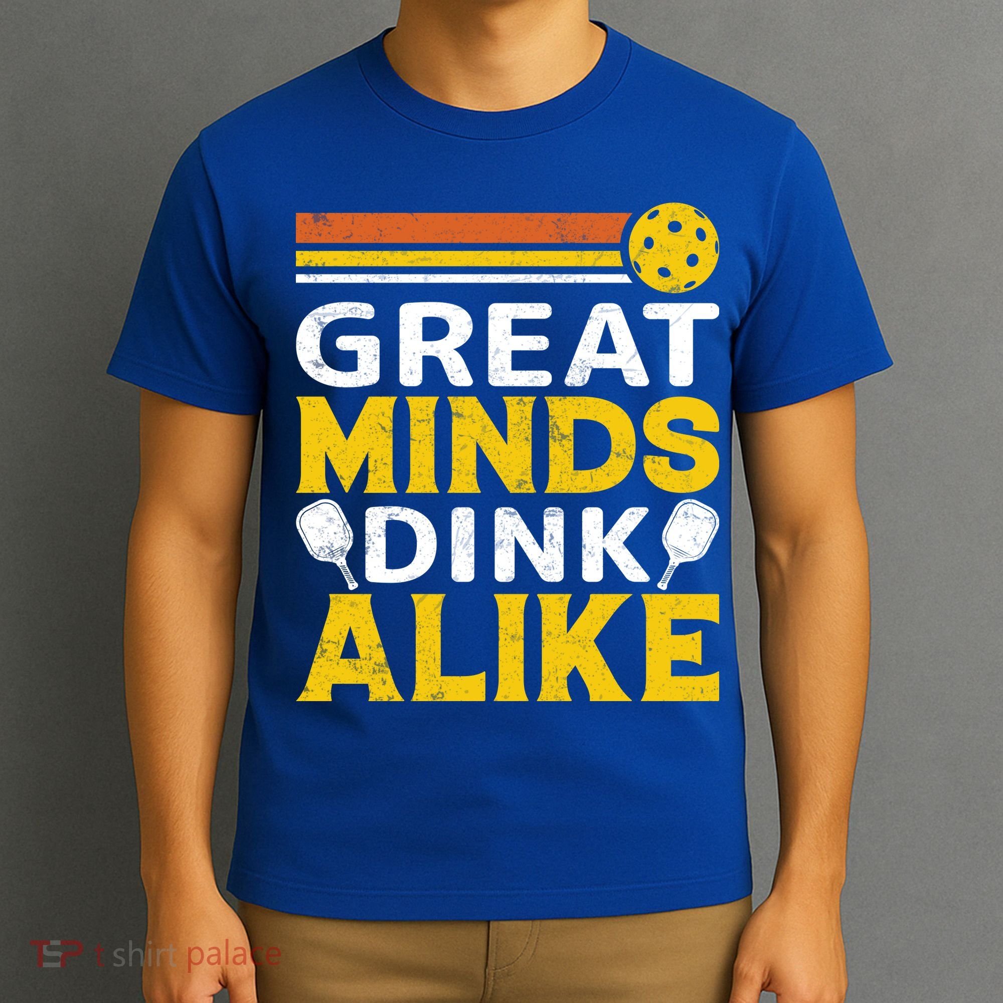 Pickleball Great Minds Drink Alike Pickleball Gift T-Shirt
