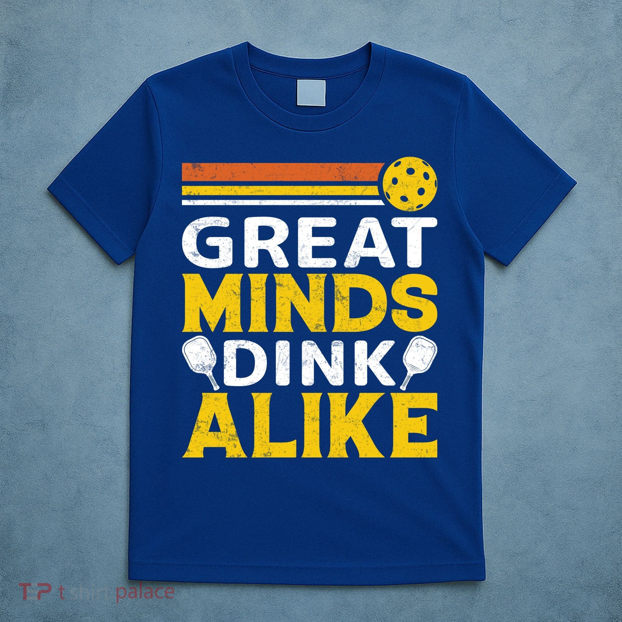 Pickleball Great Minds Drink Alike Pickleball Gift T-Shirt