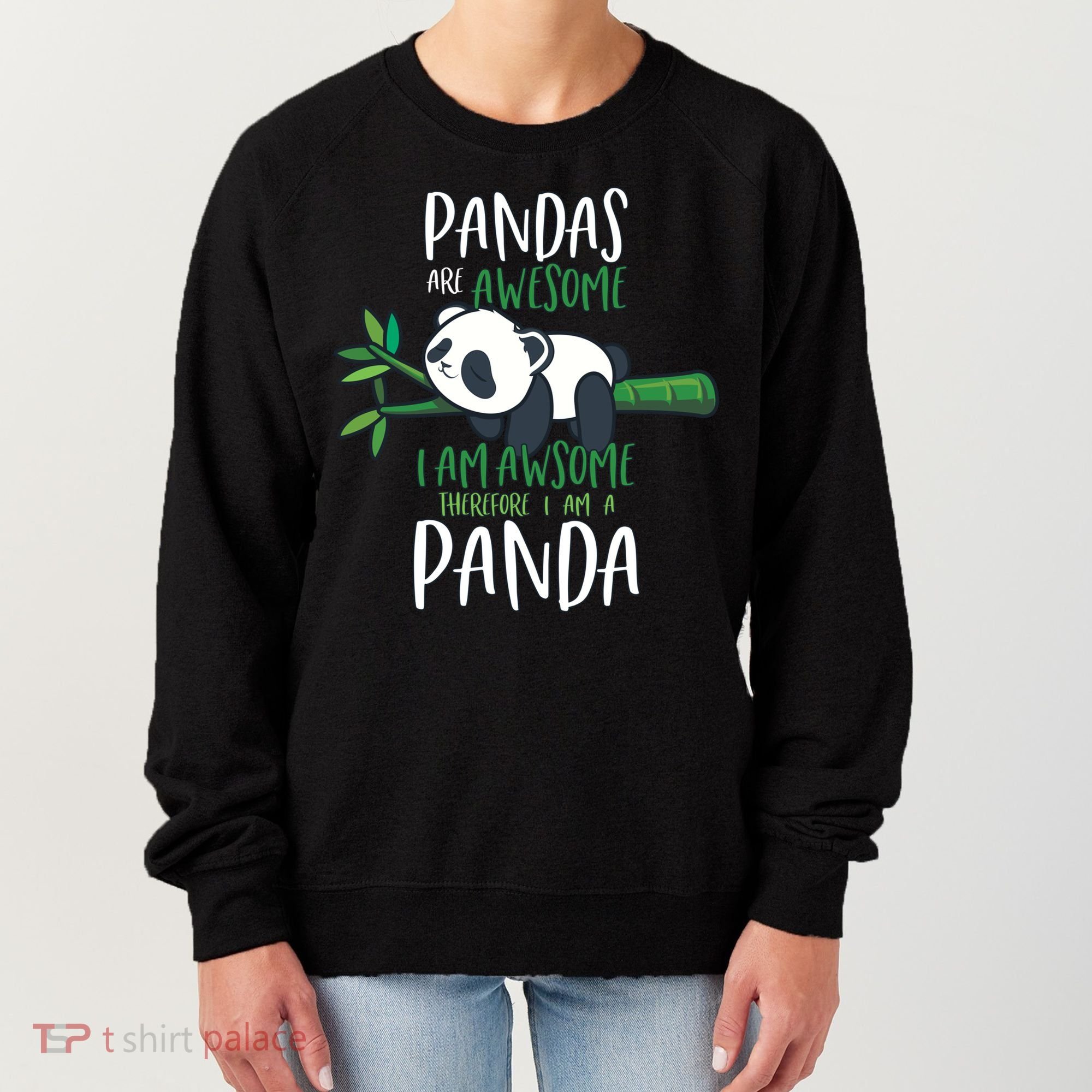 Panda Gift Men Women Panda Lover Gift Panda Gift Women's Sweatshirt