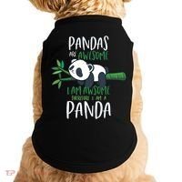 Panda Gift Men Women Panda Lover Gift Panda Gift Doggie Tank thumb 0