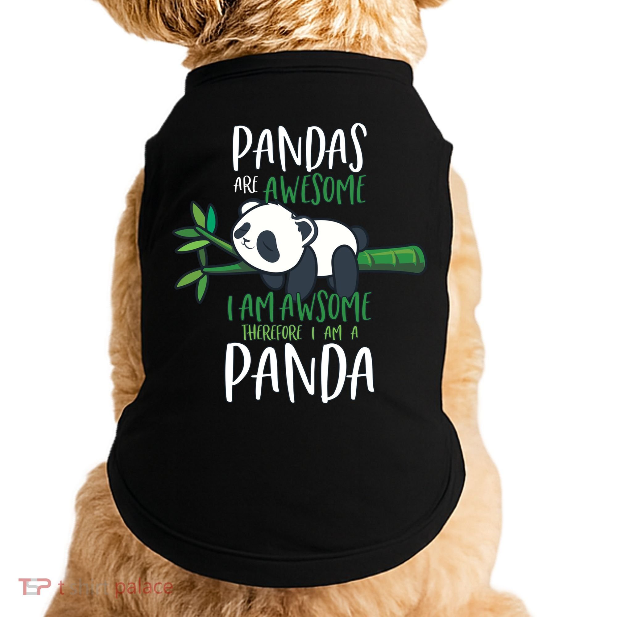 Panda Gift Men Women Panda Lover Gift Panda Gift Doggie Tank