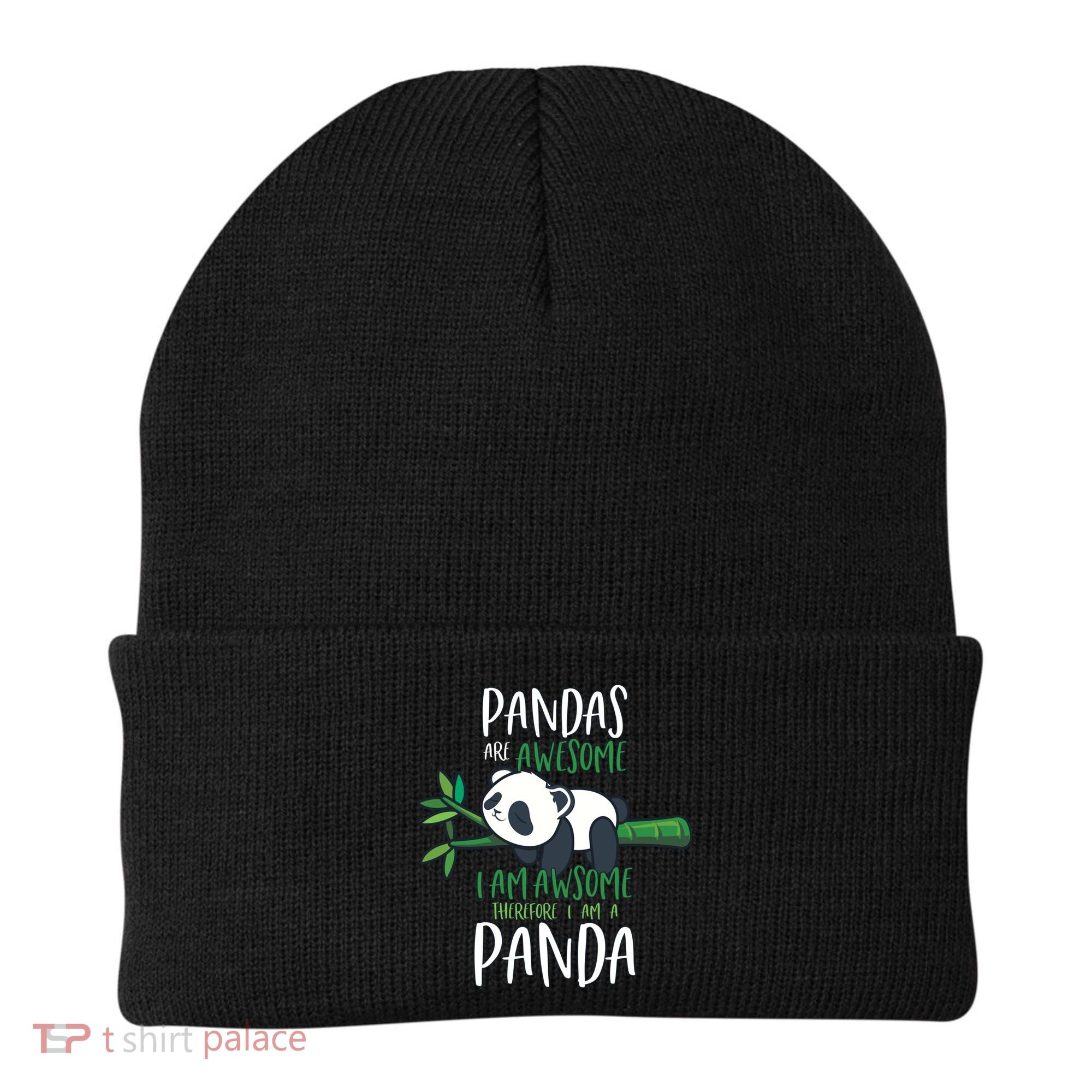 Panda Gift Men Women Panda Lover Gift Panda Gift Beanie