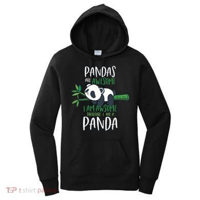 Panda Gift Men Women Panda Lover Gift Panda Gift Women's Hoodie
