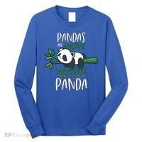 Panda Gift Men Women Panda Lover Gift Panda Gift Long Sleeve Shirt thumb 0