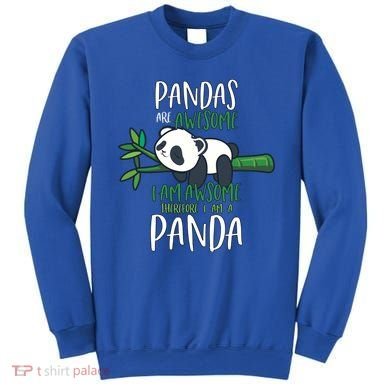 Panda Gift Men Women Panda Lover Gift Panda Gift Sweatshirt