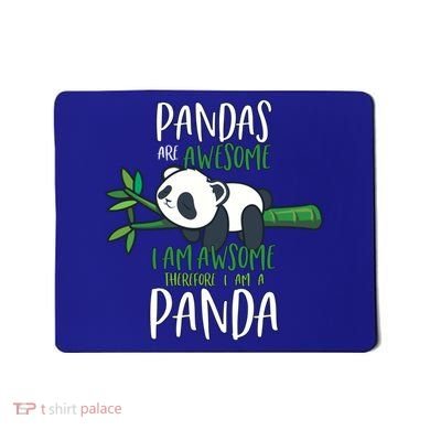 Panda Gift Men Women Panda Lover Gift Panda Gift Mousepad