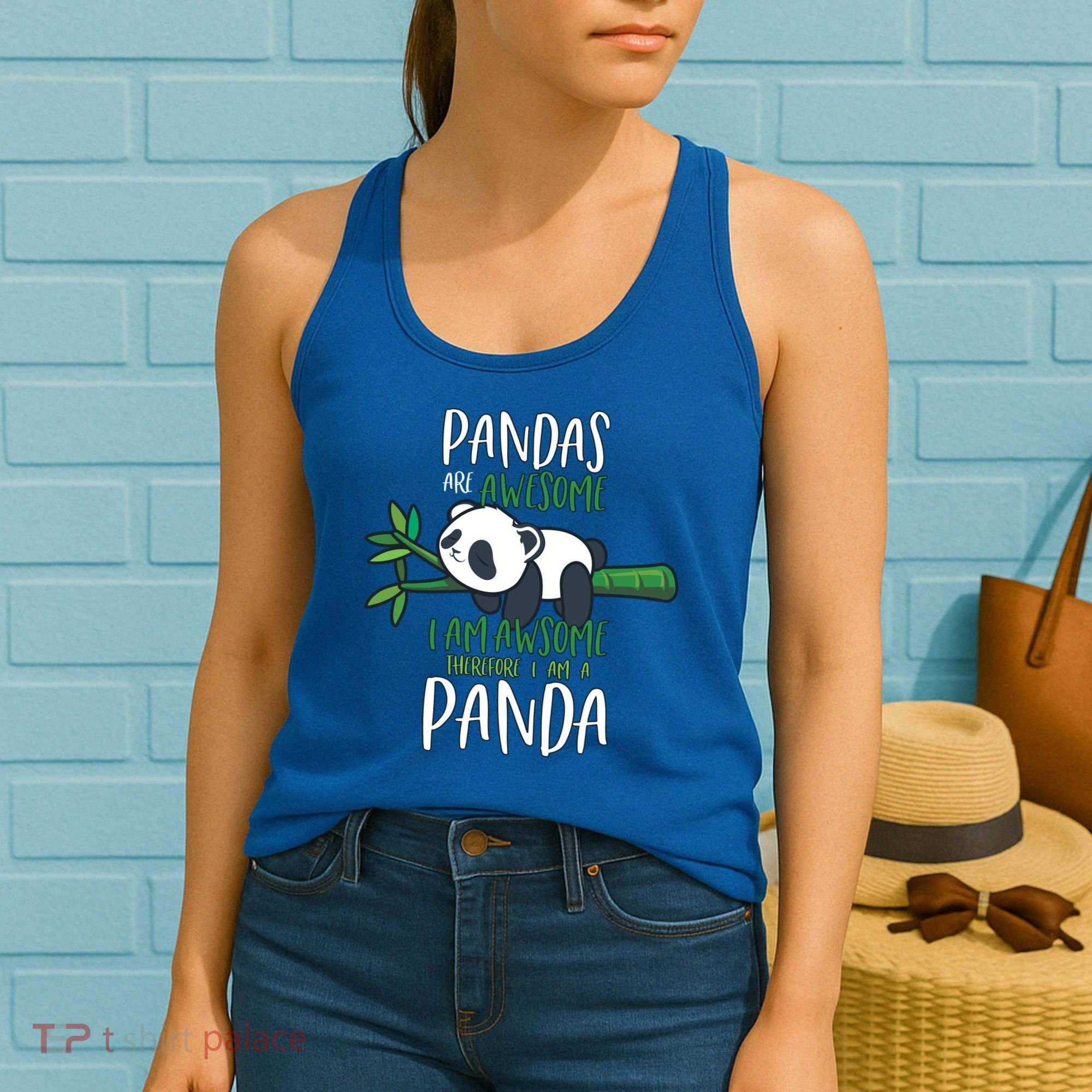 Panda Gift Men Women Panda Lover Gift Panda Gift Women's Tank Top