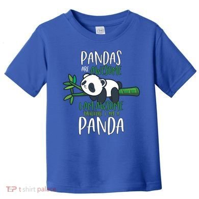 Panda Gift Men Women Panda Lover Gift Panda Gift Toddler T-Shirt