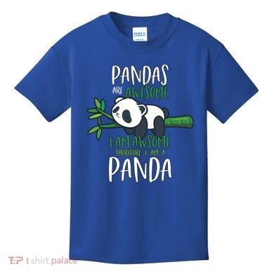 Panda Gift Men Women Panda Lover Gift Panda Gift Kids T-Shirt