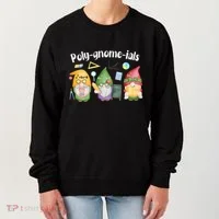 Polygnomeials Gnomes Math Algebra Teacher Back To School Women's Sweatshirt thumb 0