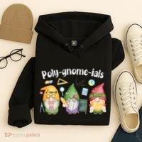 Polygnomeials Gnomes Math Algebra Teacher Back To School Hoodie thumb 4