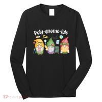 Polygnomeials Gnomes Math Algebra Teacher Back To School Long Sleeve Shirt thumb 0