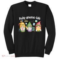 Polygnomeials Gnomes Math Algebra Teacher Back To School Sweatshirt thumb 0