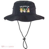 Polygnomeials Gnomes Math Algebra Teacher Back To School Bucket Hat thumb 0