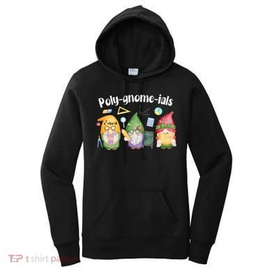 Polygnomeials Gnomes Math Algebra Teacher Back To School Women's Hoodie