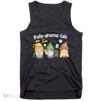 Polygnomeials Gnomes Math Algebra Teacher Back To School Tank Top thumb 0