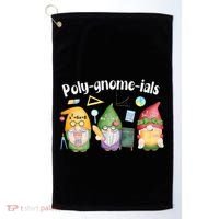Polygnomeials Gnomes Math Algebra Teacher Back To School Golf Towel thumb 0