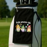 Polygnomeials Gnomes Math Algebra Teacher Back To School Golf Towel thumb 2