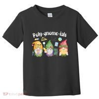 Polygnomeials Gnomes Math Algebra Teacher Back To School Toddler T-Shirt thumb 0