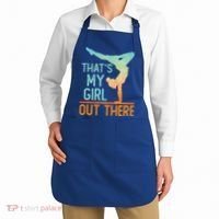 Proud Gymnastics Mom Dad That's My Out There Gymnast Cute Gift Apron thumb 2