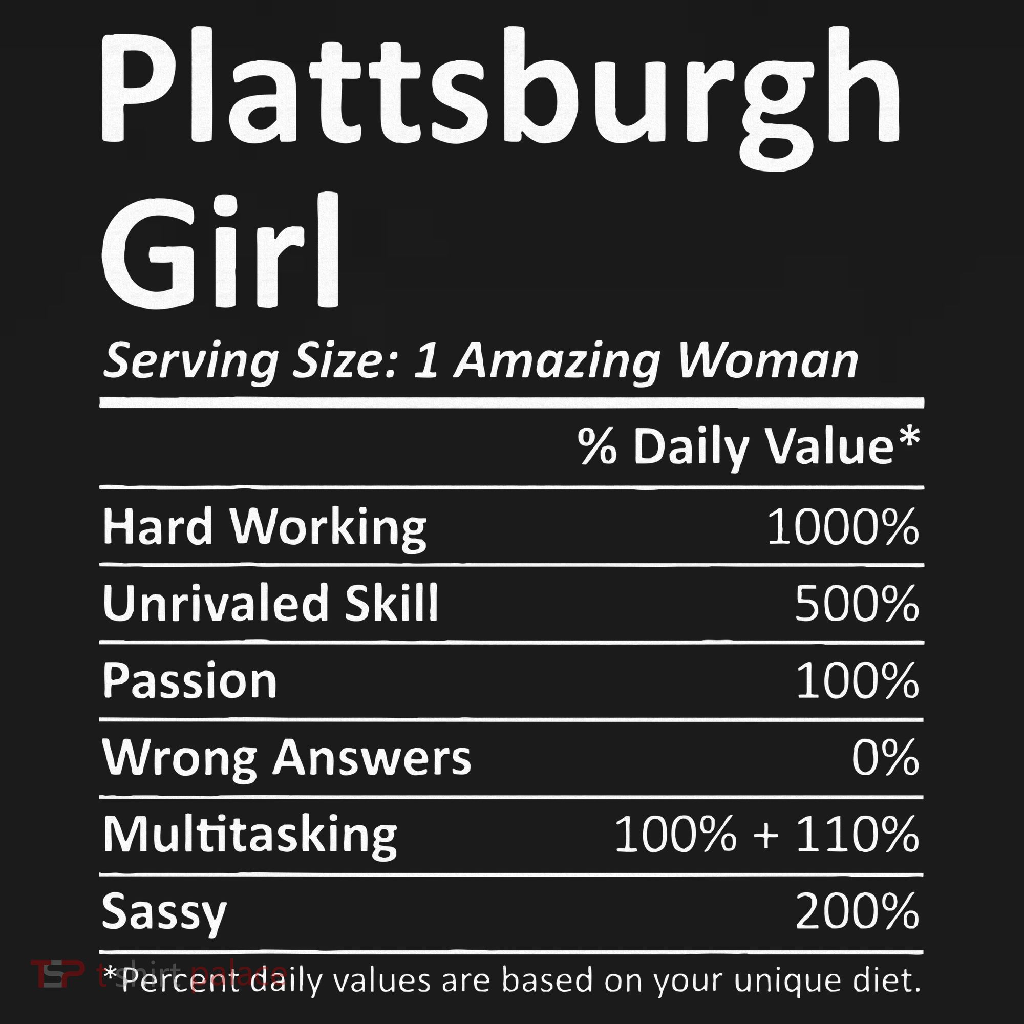 Plattsburgh Girl Ny New York Funny City Home Roots Usa Gift Women's Tank Top