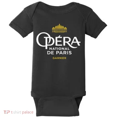 Paris Garnier Opera Baby Bodysuit