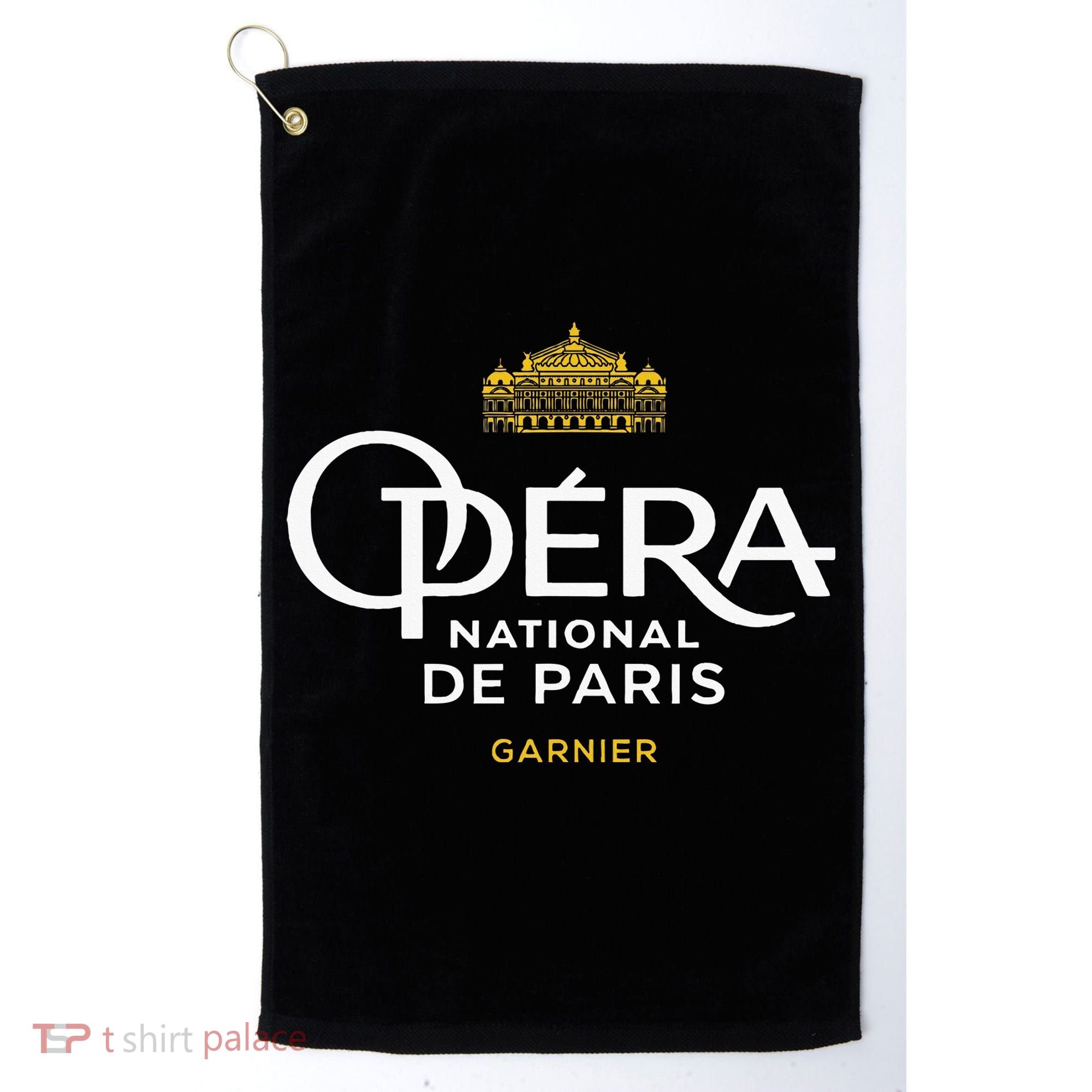 Paris Garnier Opera Golf Towel