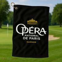 Paris Garnier Opera Golf Towel thumb 1