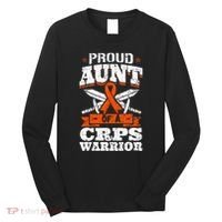 Proud Grandpa Of An Ewings Sarcoma Warrior Awareness Ribbon Long Sleeve Shirt thumb 0
