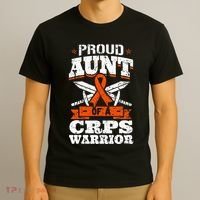 Proud Grandpa Of An Ewings Sarcoma Warrior Awareness Ribbon T-Shirt thumb 3