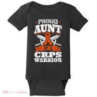 Proud Grandpa Of An Ewings Sarcoma Warrior Awareness Ribbon Baby Bodysuit thumb 0