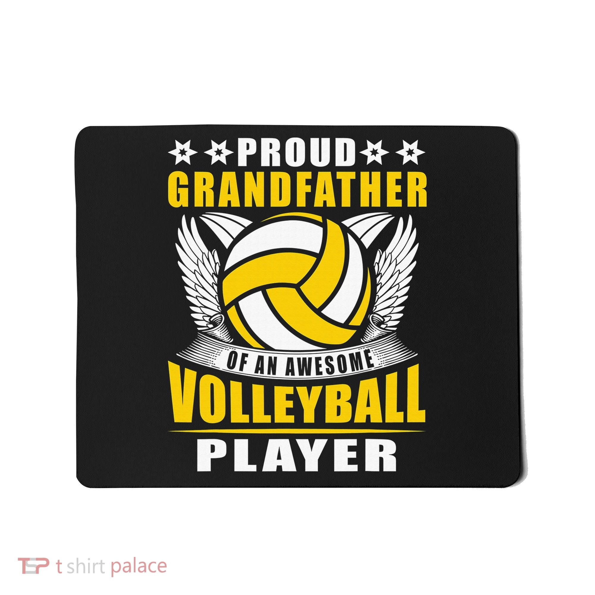 Proud Grandfather Of An Awesome Volleyball Player Mousepad