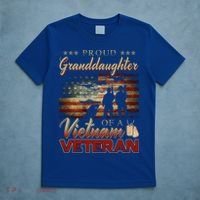 Proud Granddaughter Of A Vietnam Veteran Grandpa Gift T-Shirt thumb 5