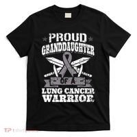 Proud Granddaughter Of A Lung Cancer Warrior Carcinoma T-Shirt thumb 0