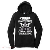 Proud Granddaughter Of A Lung Cancer Warrior Carcinoma Women's Hoodie thumb 0