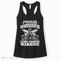 Proud Granddaughter Of A Lung Cancer Warrior Carcinoma Women's Tank Top thumb 0