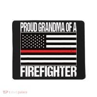 Proud Grandma Of A Firefighter Shirt Fireman Mousepad thumb 0