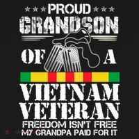 Proud Grandson Of A Vietnam Veteran Costume For Boys Cute Gift Women's Hoodie thumb 2